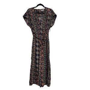 Dex Floral Cropped Jumpsuit NEW